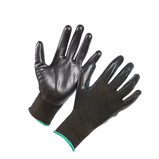 Luvas de trabalho de segurança industrial revestidas com micro espuma ultrafina de fabricante profissional